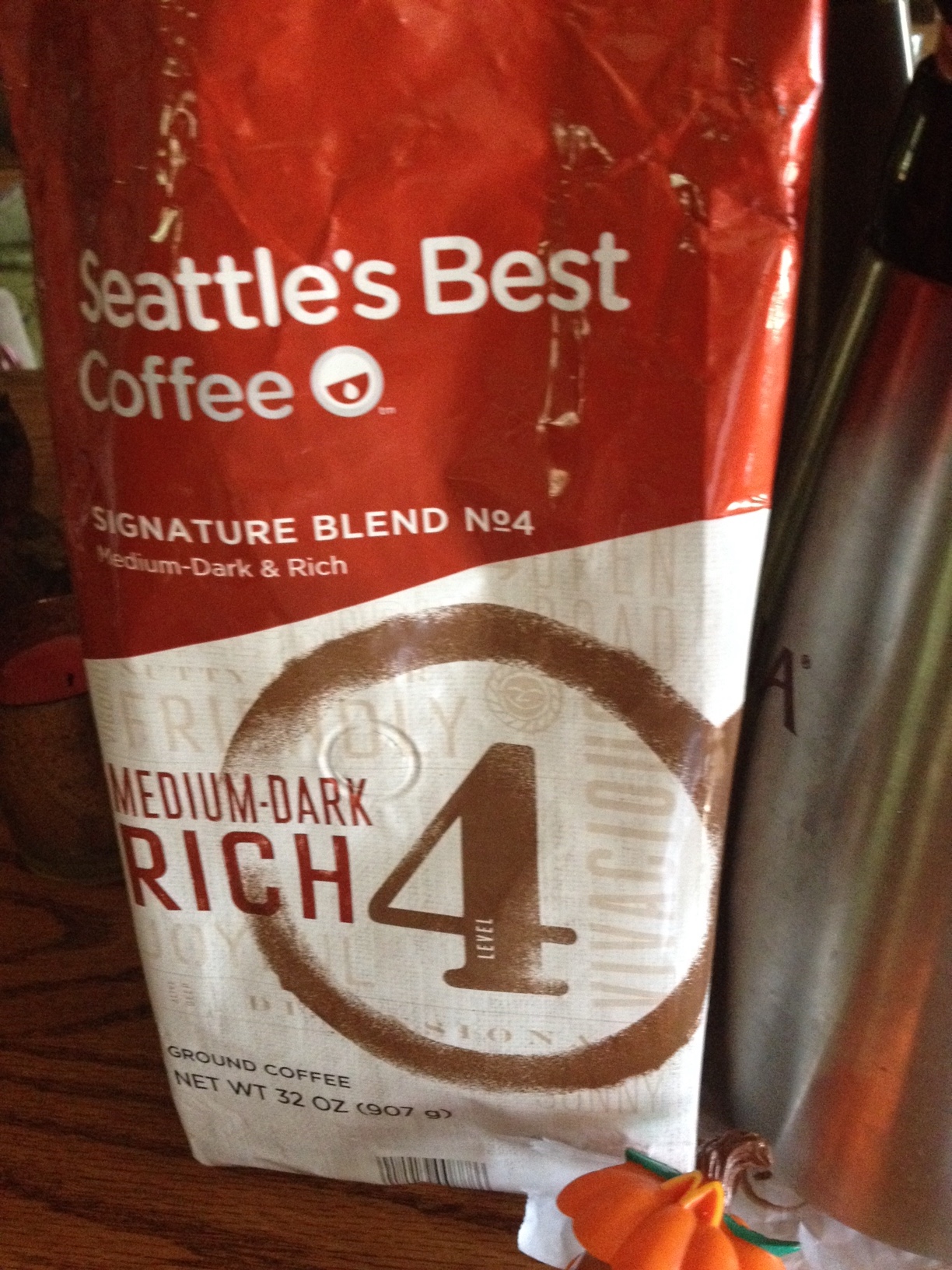 Photo showing Seattle's Best ground coffee